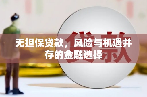 潍坊无担保贷款，风险与机遇并存的金融选择