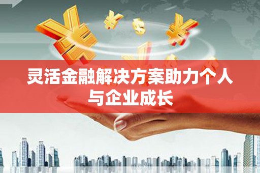 潍坊灵活金融解决方案助力个人与企业成长