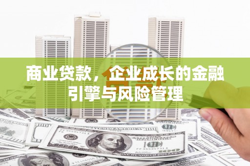 潍坊商业贷款，企业成长的金融引擎与风险管理
