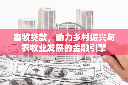 潍坊畜牧贷款，助力乡村振兴与农牧业发展的金融引擎
