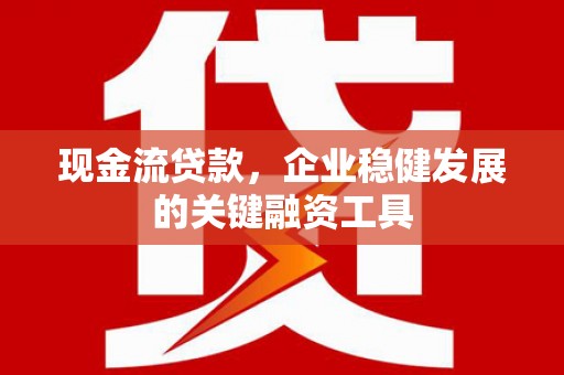 潍坊现金流贷款，企业稳健发展的关键融资工具