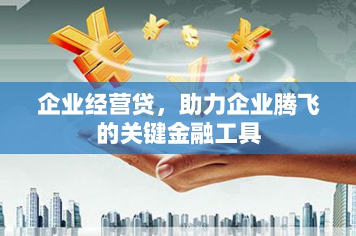 潍坊企业经营贷，助力企业腾飞的关键金融工具