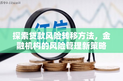 潍坊探索贷款风险转移方法，金融机构的风险管理新策略