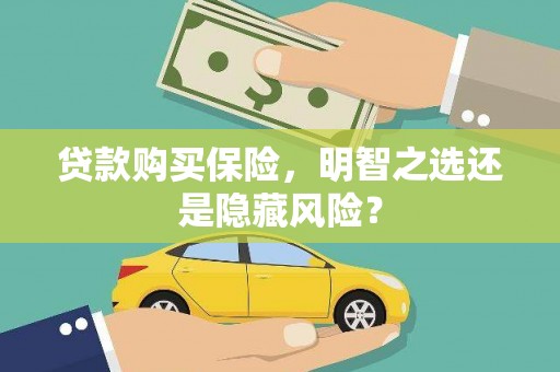 潍坊贷款购买保险，明智之选还是隐藏风险？