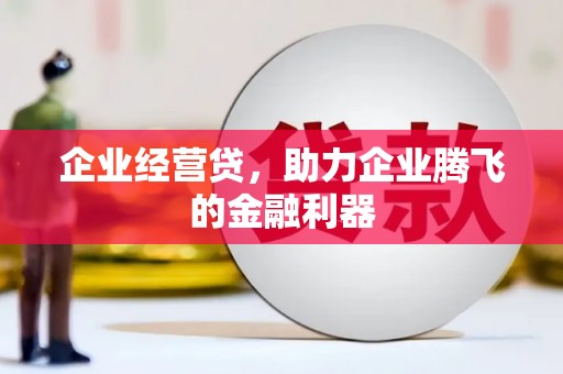 潍坊企业经营贷，助力企业腾飞的金融利器