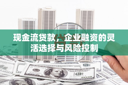 潍坊现金流贷款，企业融资的灵活选择与风险控制