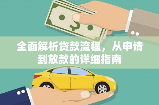 潍坊全面解析贷款流程，从申请到放款的详细指南
