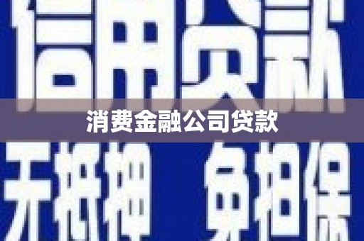 潍坊消费金融公司贷款
