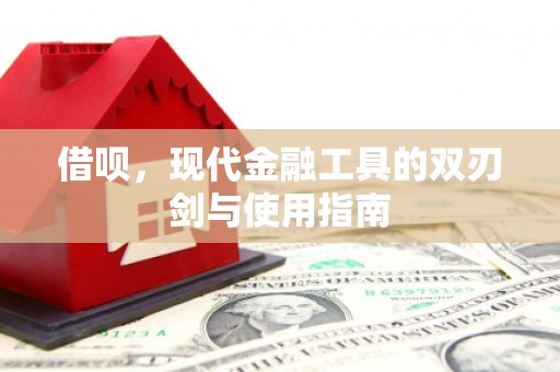 潍坊借呗，现代金融工具的双刃剑与使用指南