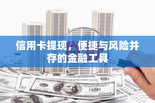 潍坊信用卡提现，便捷与风险并存的金融工具