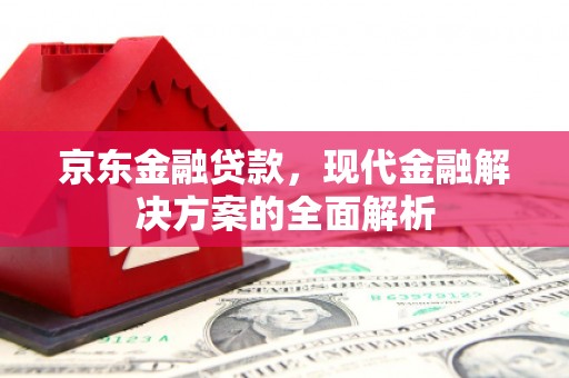 潍坊京东金融贷款，现代金融解决方案的全面解析