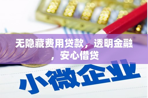 潍坊无隐藏费用贷款，透明金融，安心借贷