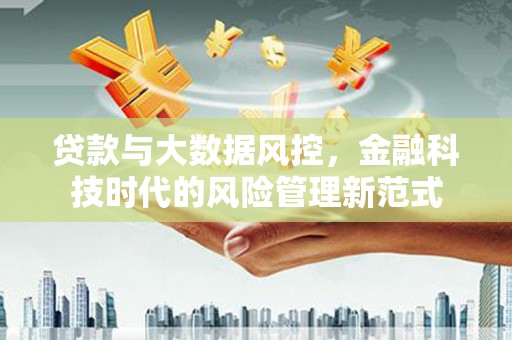 潍坊贷款与大数据风控，金融科技时代的风险管理新范式