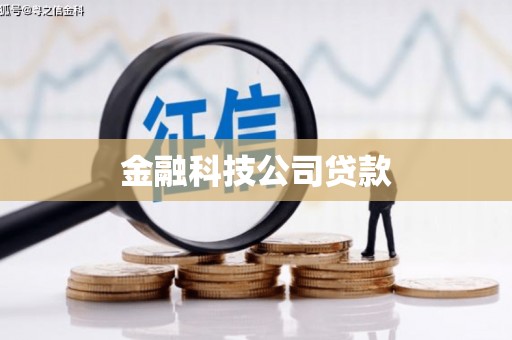 潍坊金融科技公司贷款