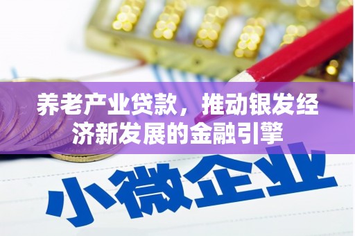 潍坊养老产业贷款，推动银发经济新发展的金融引擎