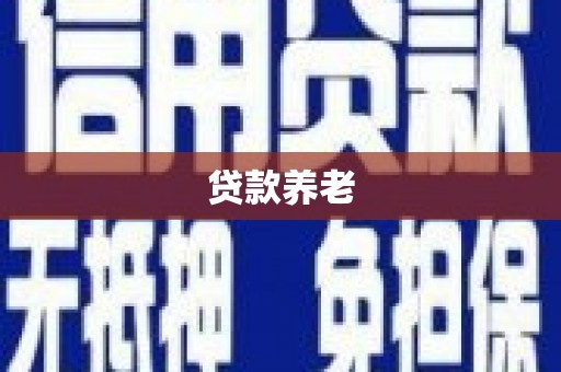 潍坊贷款养老