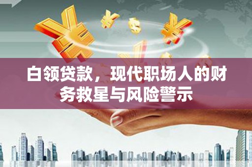 潍坊白领贷款，现代职场人的财务救星与风险警示
