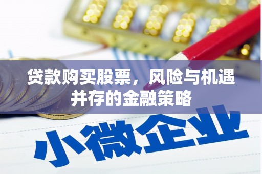 潍坊贷款购买股票，风险与机遇并存的金融策略
