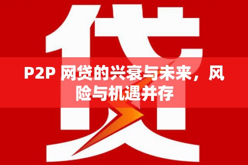 潍坊P2P 网贷的兴衰与未来，风险与机遇并存