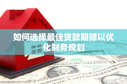 潍坊如何选择最佳贷款期限以优化财务规划