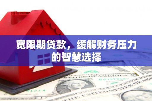 潍坊宽限期贷款，缓解财务压力的智慧选择