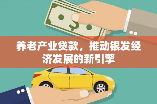 潍坊养老产业贷款，推动银发经济发展的新引擎