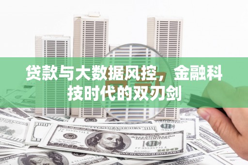 潍坊贷款与大数据风控，金融科技时代的双刃剑
