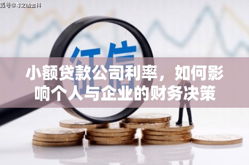 潍坊小额贷款公司利率，如何影响个人与企业的财务决策