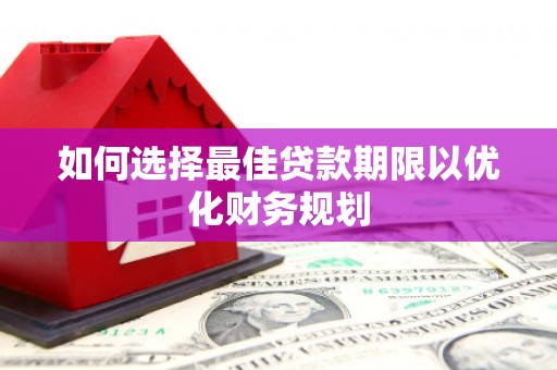 潍坊如何选择最佳贷款期限以优化财务规划