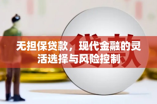 潍坊无担保贷款，现代金融的灵活选择与风险控制
