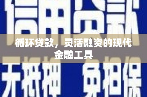 潍坊循环贷款，灵活融资的现代金融工具