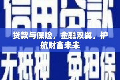 潍坊贷款与保险，金融双翼，护航财富未来