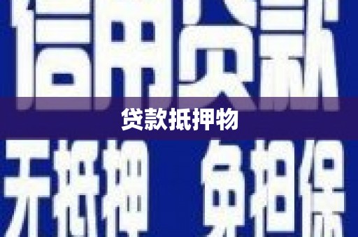 潍坊贷款抵押物