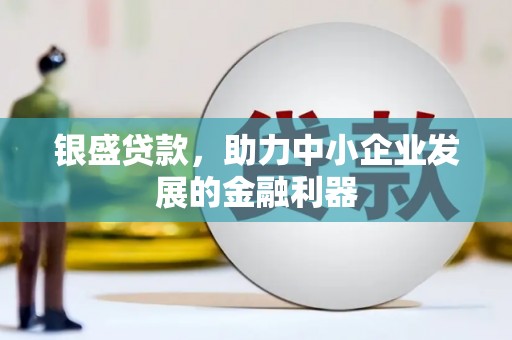 潍坊银盛贷款，助力中小企业发展的金融利器