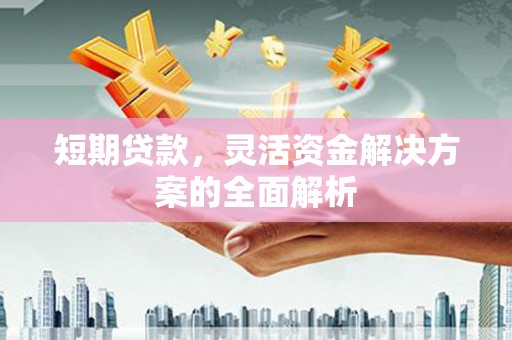 潍坊短期贷款，灵活资金解决方案的全面解析