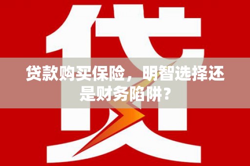 潍坊贷款购买保险，明智选择还是财务陷阱？