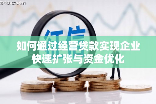 潍坊如何通过经营贷款实现企业快速扩张与资金优化