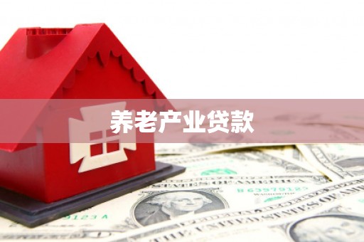 潍坊养老产业贷款