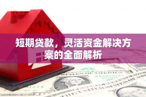 潍坊短期贷款，灵活资金解决方案的全面解析