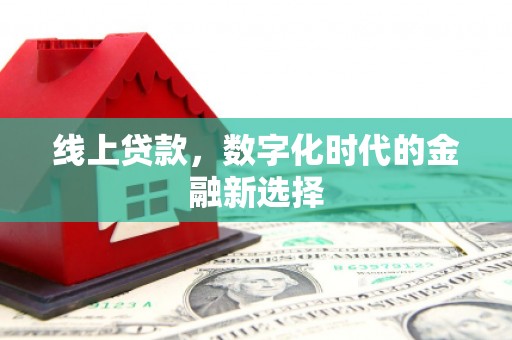潍坊线上贷款，数字化时代的金融新选择
