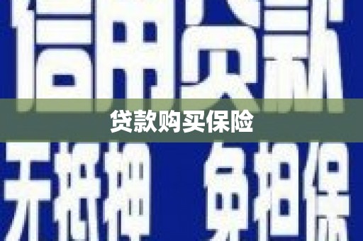 潍坊贷款购买保险