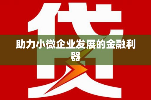 潍坊助力小微企业发展的金融利器
